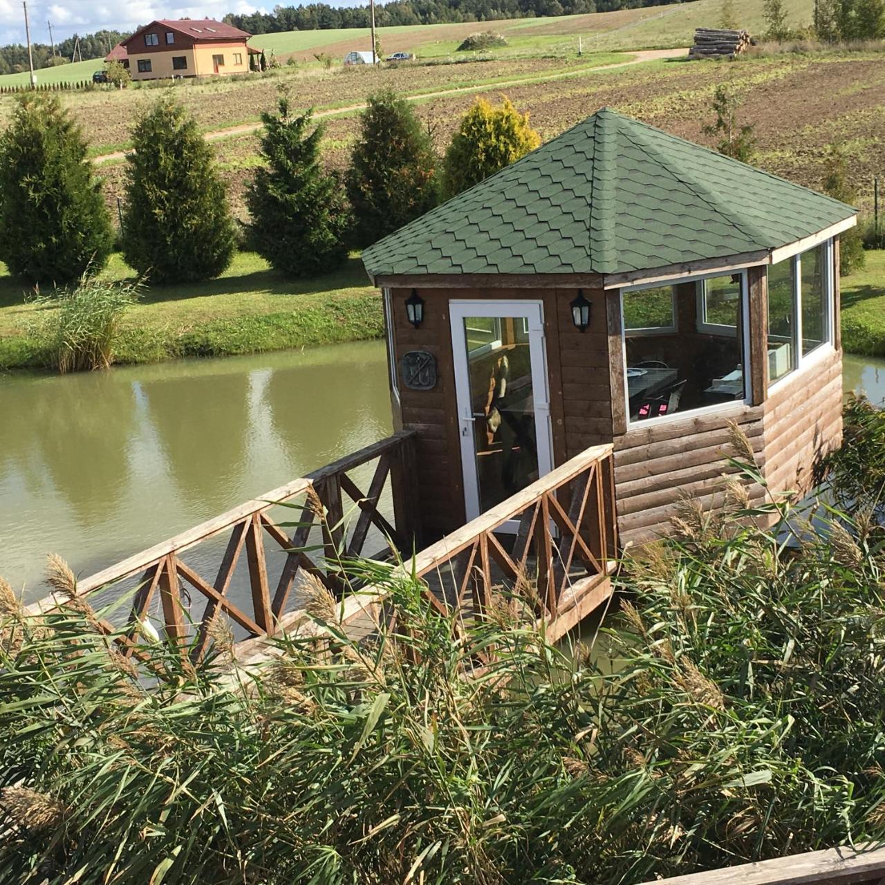 Villa Sveciu Namelis - Pirtis Vydmantai Esterno foto
